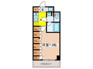 DIPS東十条駅前REDIDENCE (602)の物件間取画像